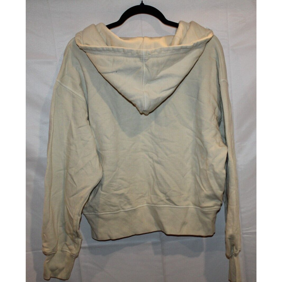 MATE The Label Hoodie Bone Terry Organic Cotton Zip Up Jacket M NEW - Picture 6 of 6